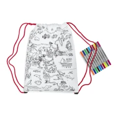 Zeigt den Turnbeutel nicht ausgemalt