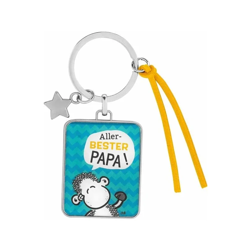 Sheepworld - Schlüsselanhänger "Aller-BESTER PAPA!"