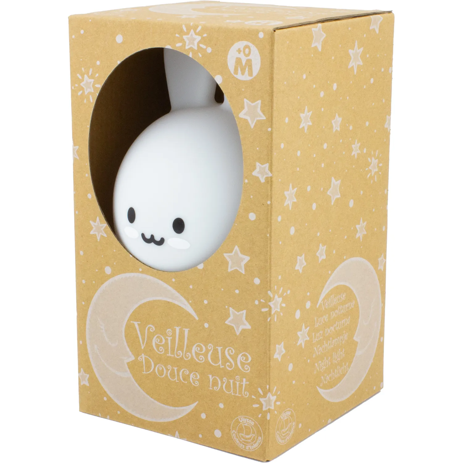 Ulysse - Nachtlicht "Hase" groß in der Verpackung