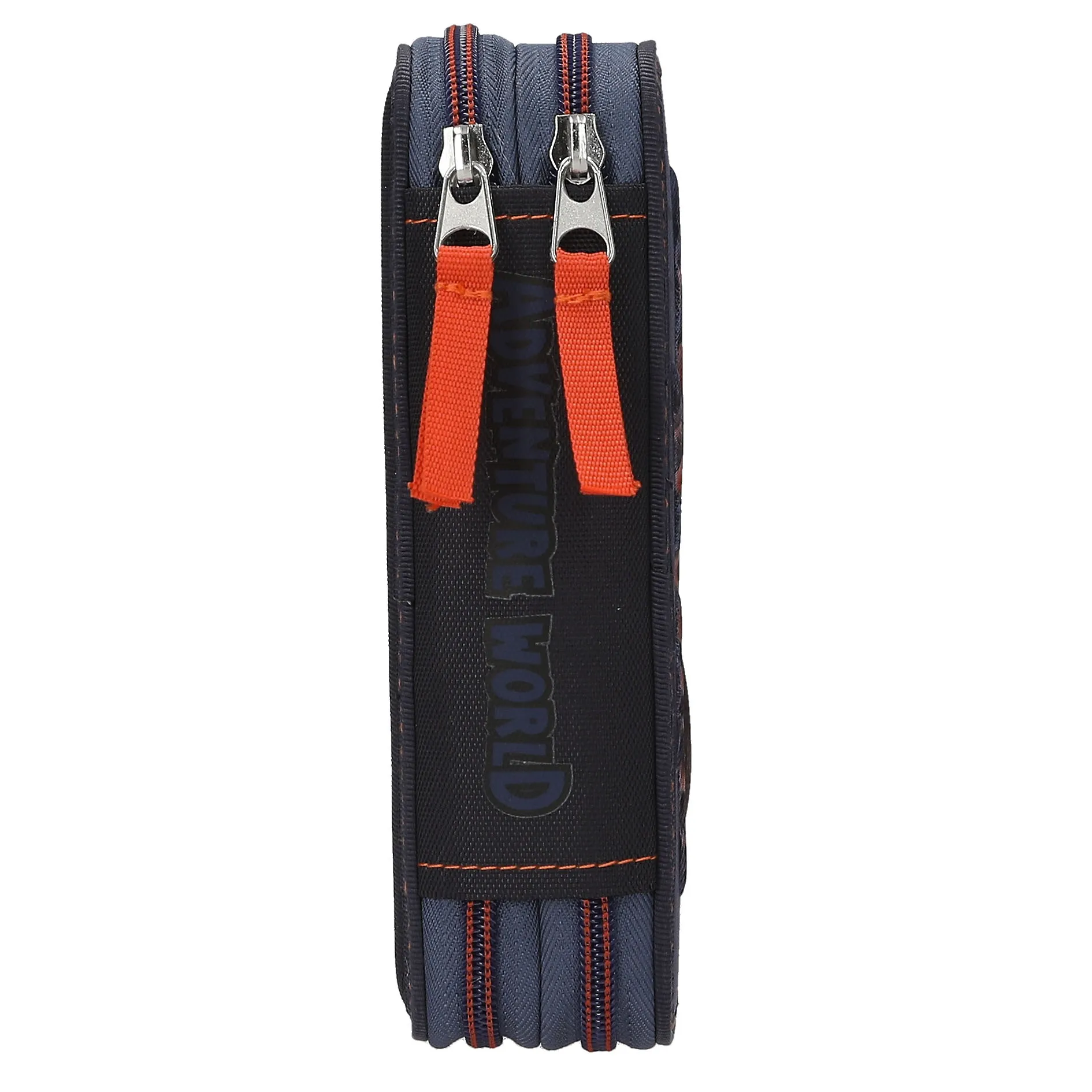 Adventure World 2 Fach Federtasche mit Spinnen-Motiv, Bodenseite