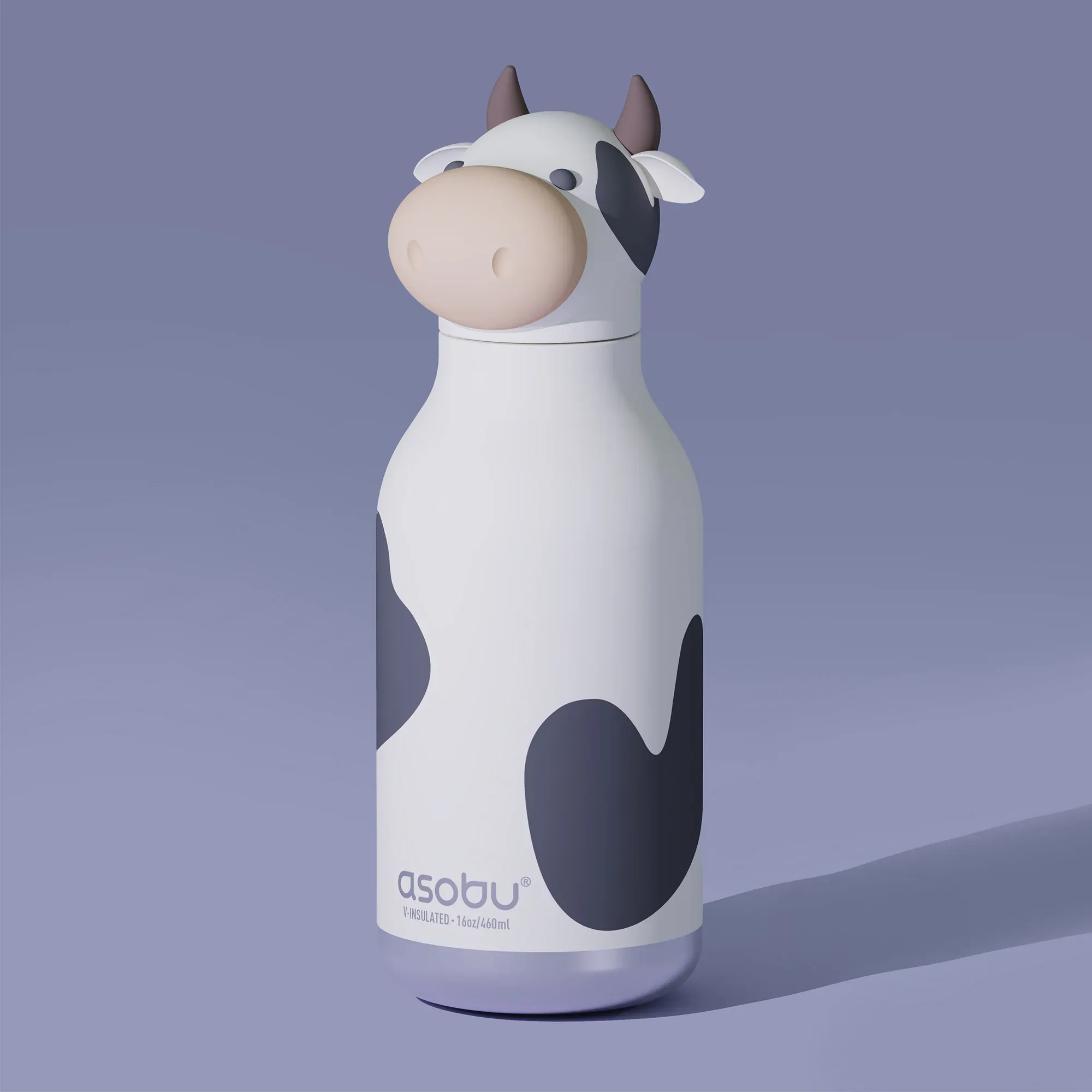 Thermosflasche Kuh - Bestie Bottle by Asobu