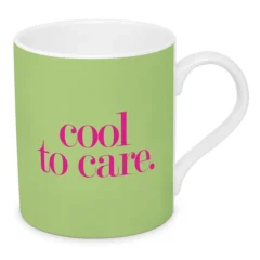 ppd Becher "Cool to care" aus feinem Porzellan