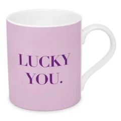 ppd Becher "Lucky You" aus feinem Porzellan