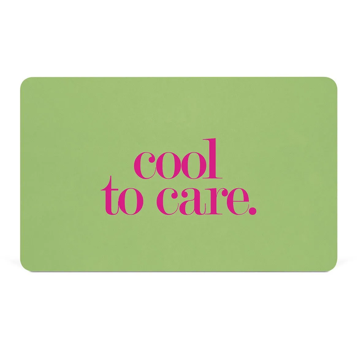 ppd Frühstücksbrettchen "Cool to care"