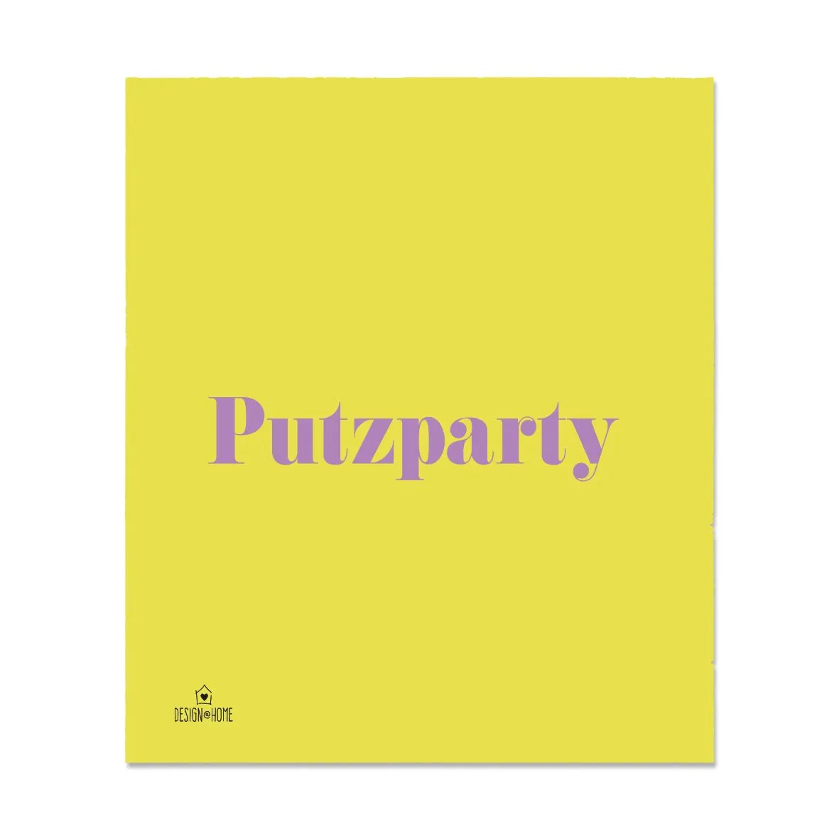 ppd Schwammtuch "Putzparty", 17 x 20 cm