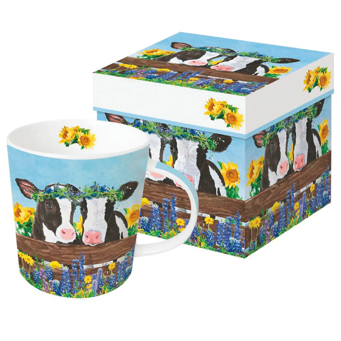 ppd Tasse "Borden & Clover" in Geschenkbox