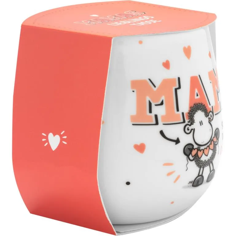 Sheepworld Bauchbecher "Mama" mit Geschenkbanderole