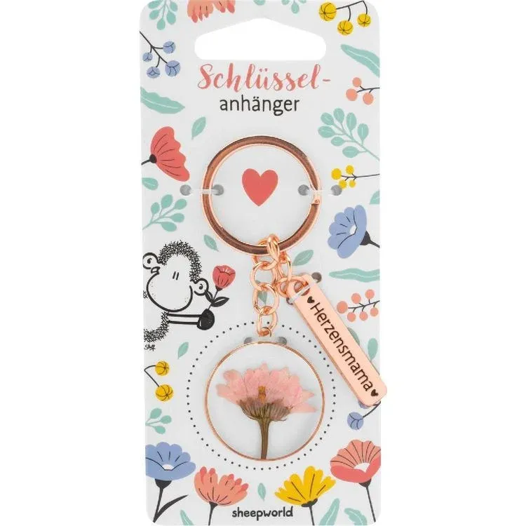 Sheepworld Schlüsselanhänger "Herzensmama"