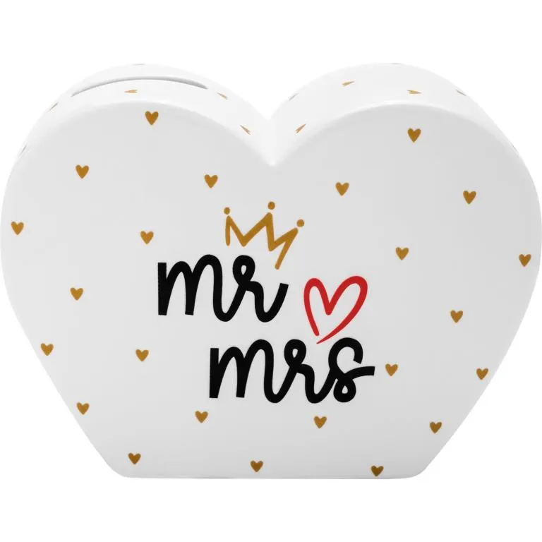 Sheepworld Spardose "mr & mrs" in Herzform