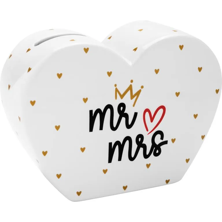 Sheepworld Spardose "mr & mrs" in Herzform