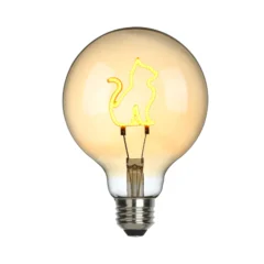 LED Leuchtmittel - Katze by Sompex , eingeschaltet