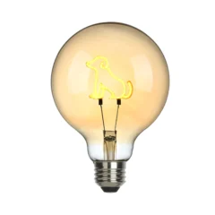 LED Leuchtmittel - Hund by Sompex, eingeschaltet