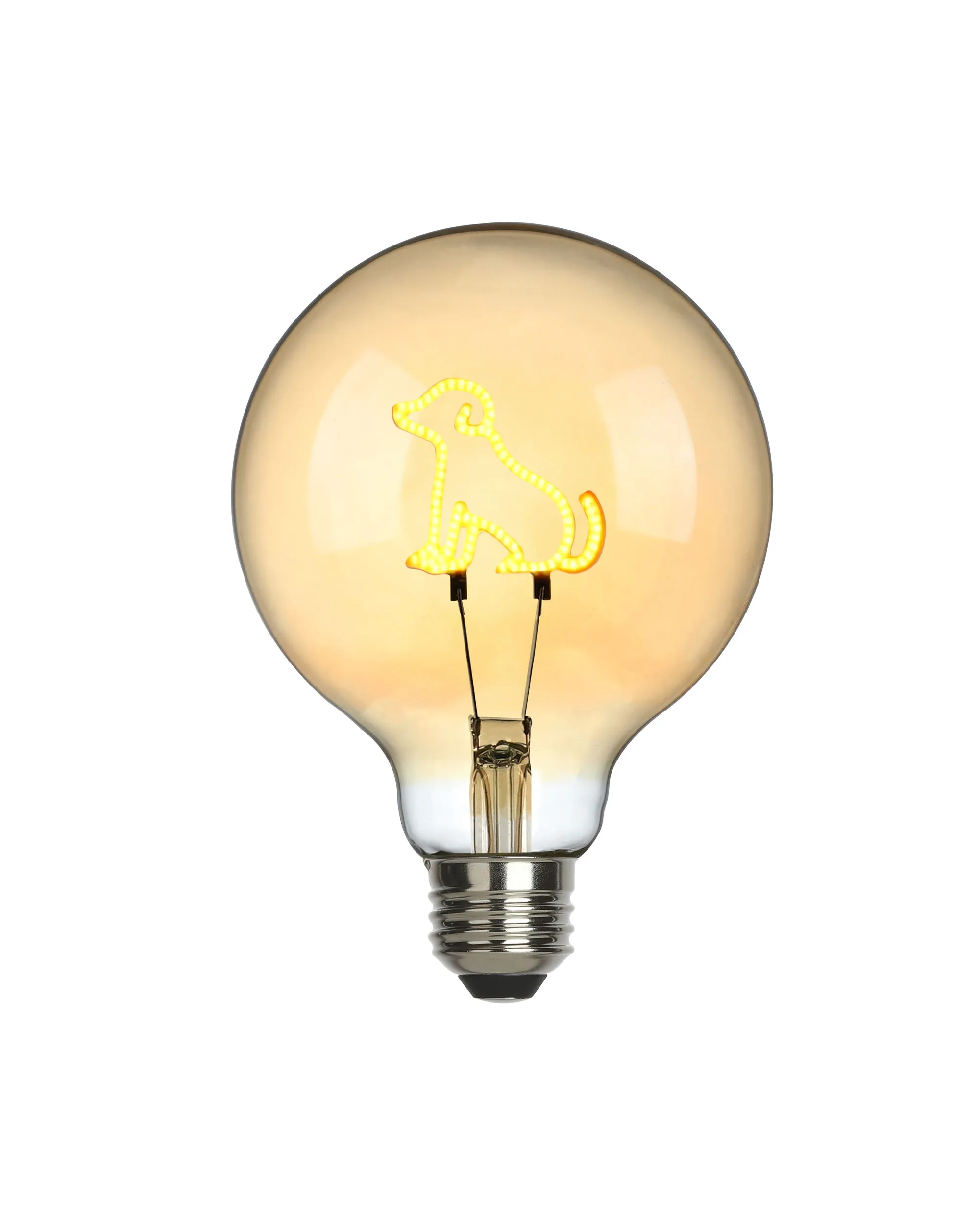 LED Leuchtmittel - Hund by Sompex, eingeschaltet