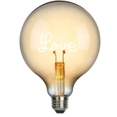 LED Leuchtmittel - Love by Sompex, eingeschaltet