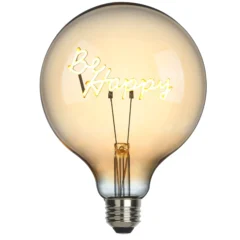 LED Leuchtmittel - Be Happy by Sompex, eingeschaltet