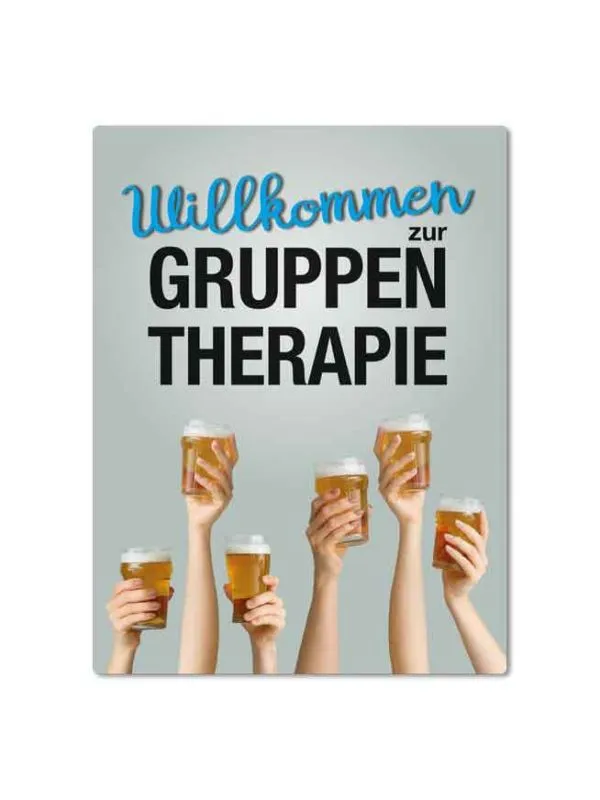 Magnet "Willkommen zur Gruppen Therapie"