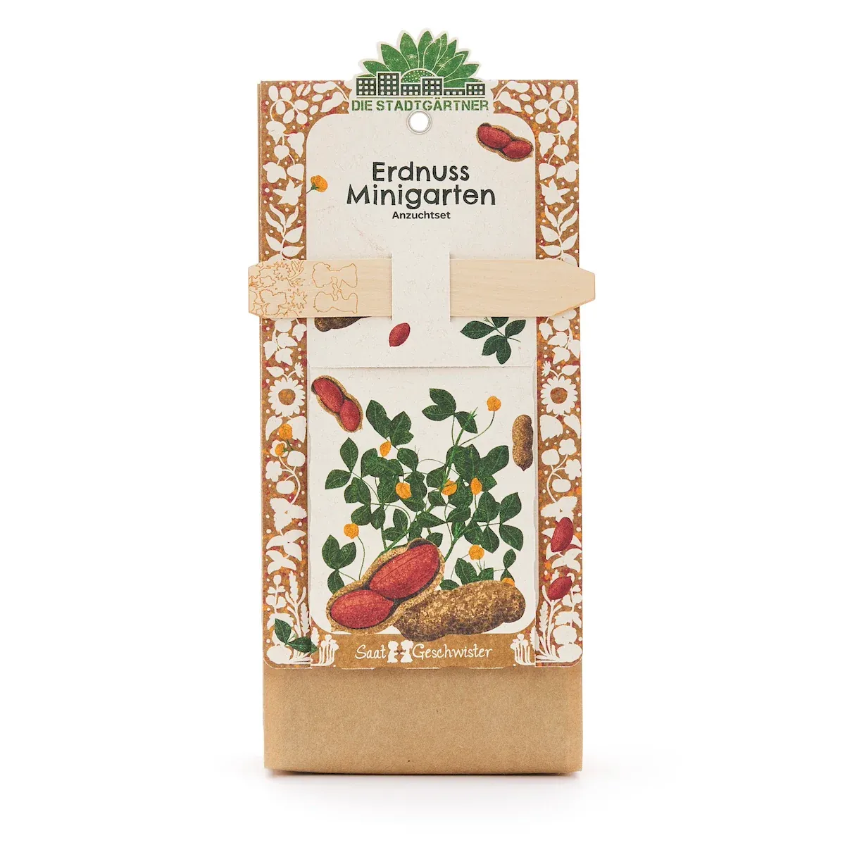 Die Stadtgärtner – Minigarten "Erdnuss" Anzuchtset