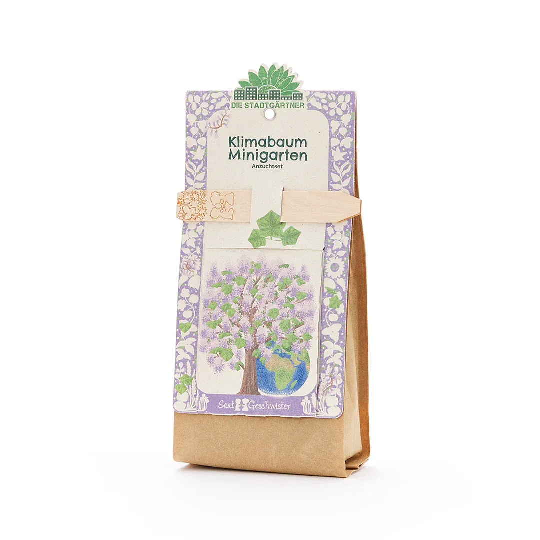 Die Stadtgärtner – Minigarten "Klimabaum" Anzuchtset