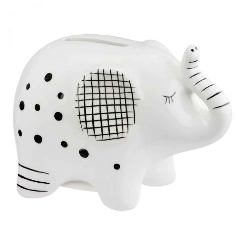 Spardose und Dekofigur "Elefant"