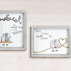 Steinbild „Liebe“ mit Spruch, Stimmungsbild