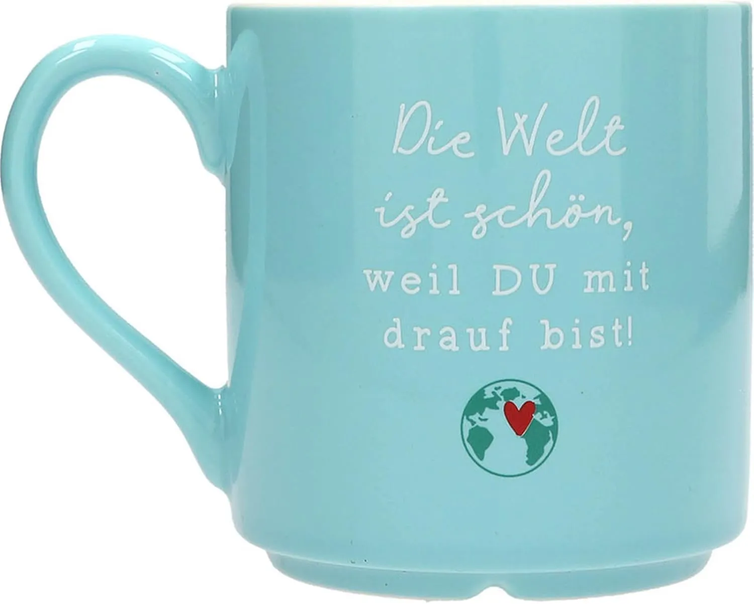 Lieblingsbecher "Die Welt ist schön" by Depesche