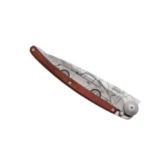 Deejo 37g - Taschenmesser mit Korallenholzgriff - Youngtimer