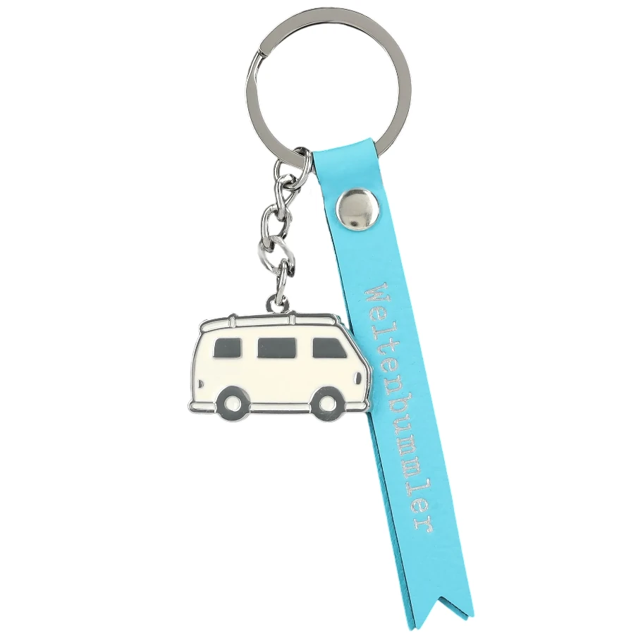 Fähnchen-Schlüsselanhänger "Weltenbummler"