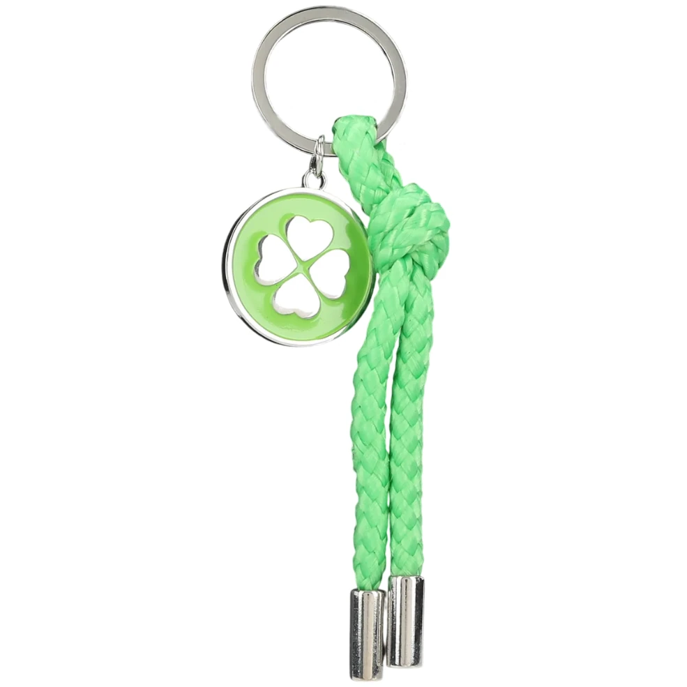 Schlüsselanhänger "Glücksbringer" - geknotete Kordel
