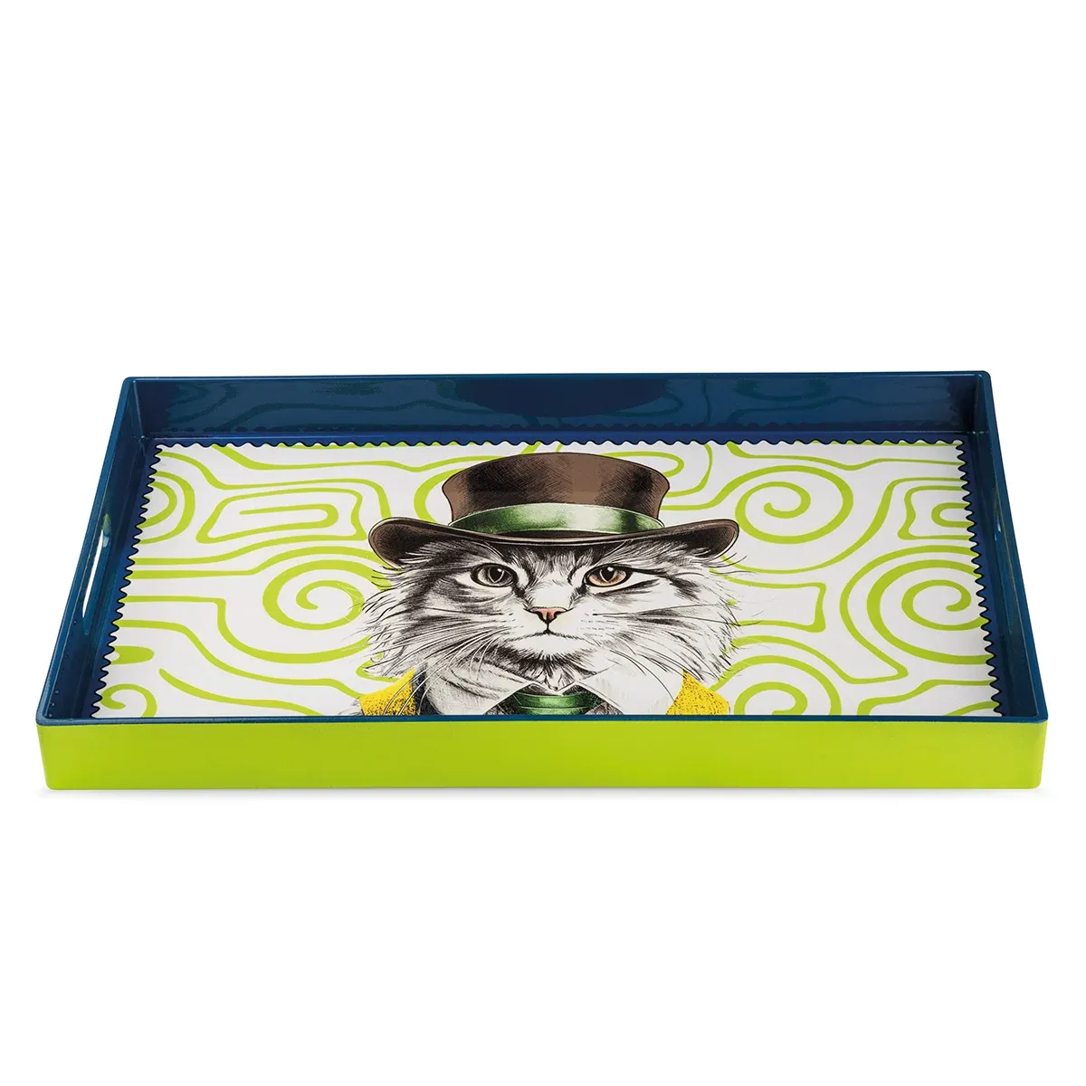 Tablett – Human Essence – Katze "Independence" 40 x 26 cm