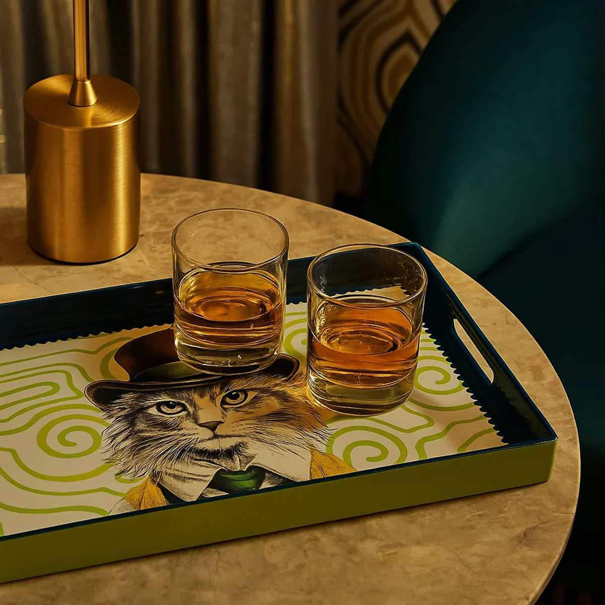 ablett – Human Essence – Katze "Independence" 40 x 26 cm, Stimmungsbild