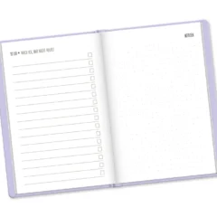 Terminplaner 2026 Lavender im Lederlook - Grafik Werkstatt, Notizen & to-dos