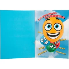 Musikkarte mit Überraschung