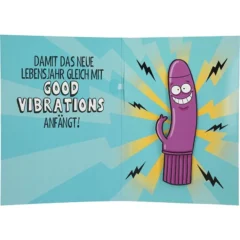 Musikkarte mit Überraschung