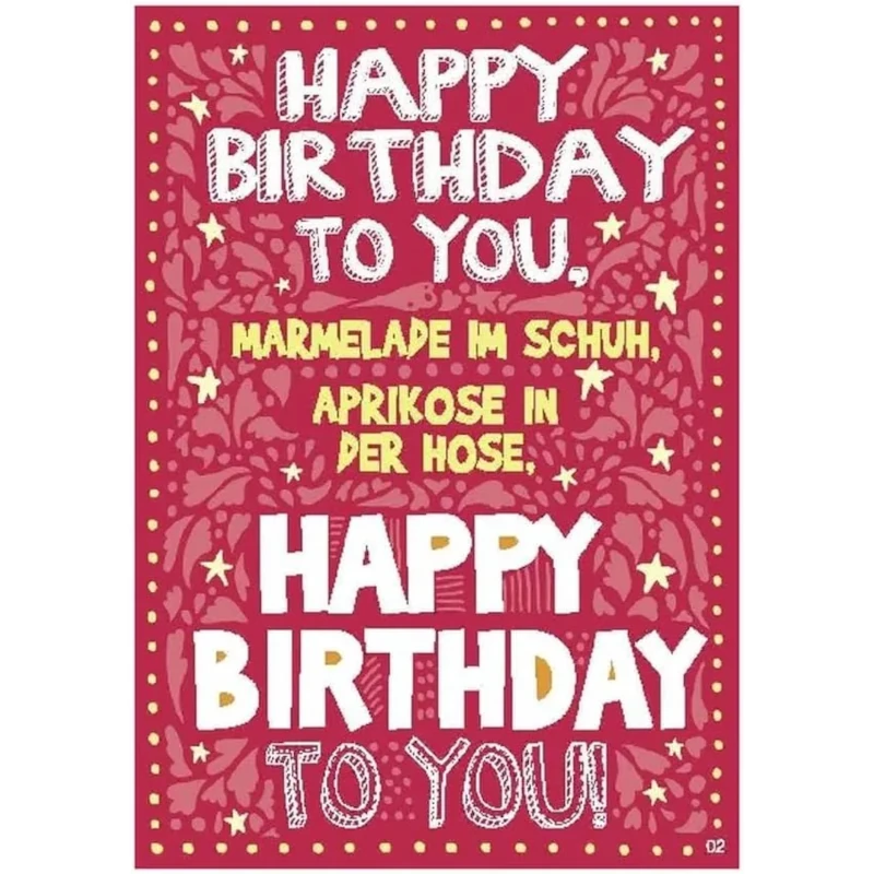 Musikkarte mit Überraschung "Happy Birthday"