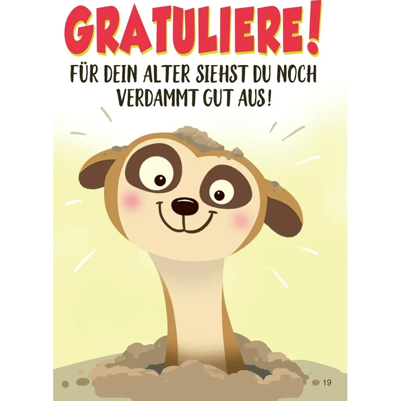 Musikkarte mit Überraschung "Gratuliere!"