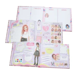 TOPModel Freundebuch LEOHEART, Beispielseiten zum Eintragen