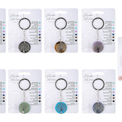 Schlüsselanhänger mit Schmuckstein