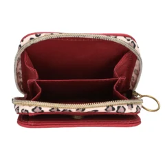 TOPModel Portemonnaie LEOHEART, Münzfach, geöffnet