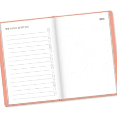 Terminplaner 2026 Blumen im Lederlook - Grafik Werkstatt, Notizen & To-dos