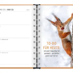 Terminplaner 2026 Hardcover Happymacher - Grafik Werkstatt, Januar