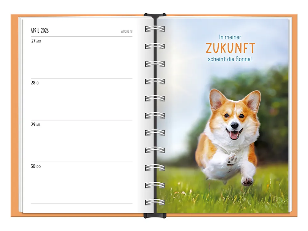 Terminplaner 2026 Hardcover Happymacher - Grafik Werkstatt, Mai
