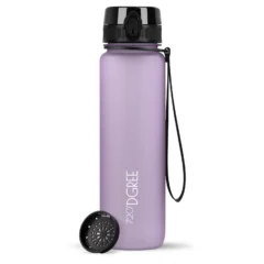 Trinkflasche 720DGREE uberBottle softtouch mit Sieb 1000 ml, Lila