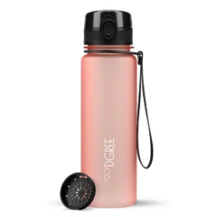 Trinkflasche 720DGREE uberBottle softtouch mit Sieb 500 ml, Pink