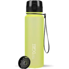 Trinkflasche 720DGREE uberBottle softtouch mit Sieb 500 ml, Gelb