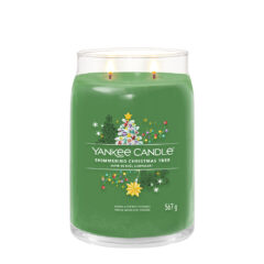Yankee Candle Duftkerze - Christmas Tree, großes Glas - brenned