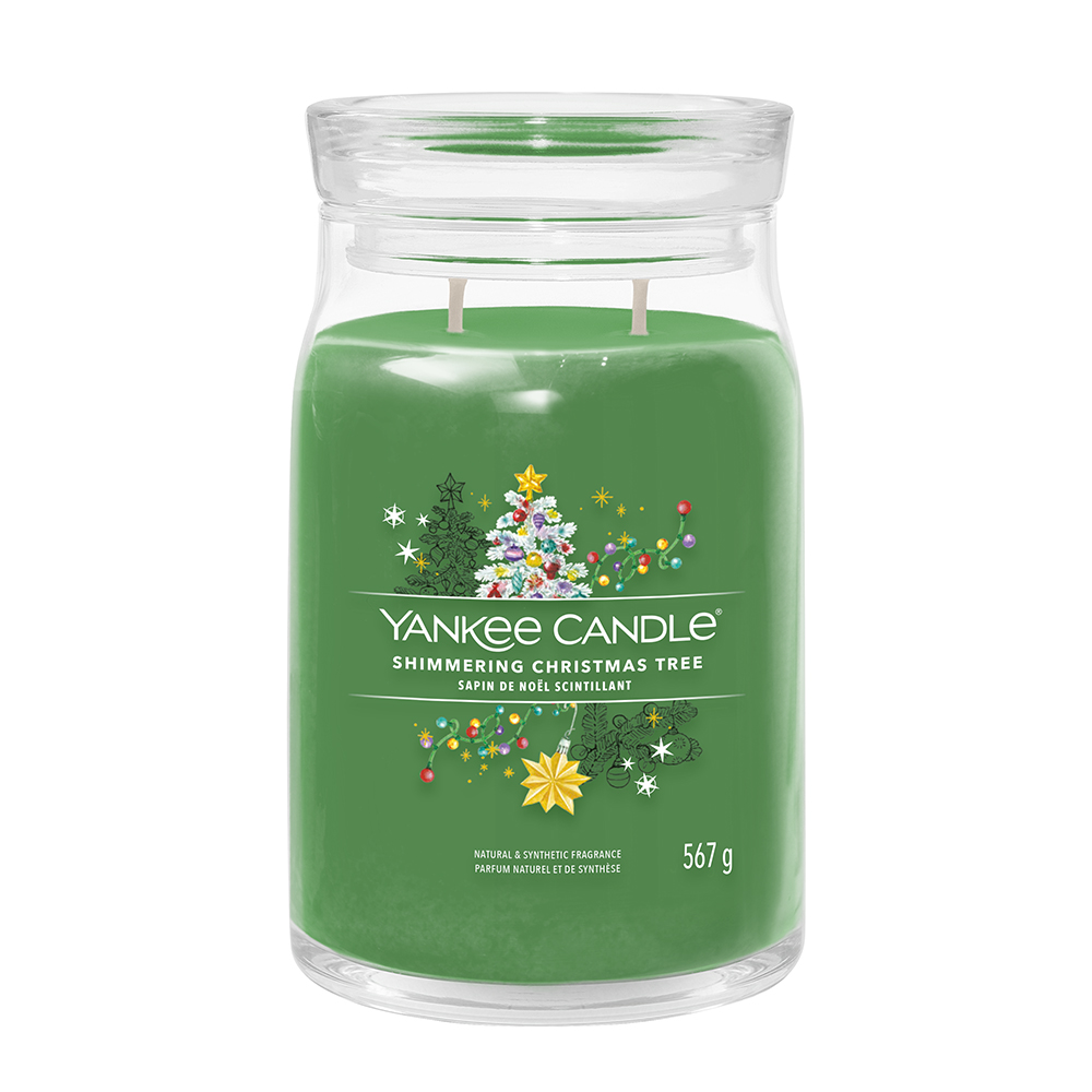 Yankee Candle Duftkerze - Christmas Tree, großes Glas
