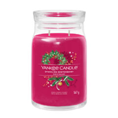 Yankee Candle Duftkerze - Sparkling Winterberry, großes Glas