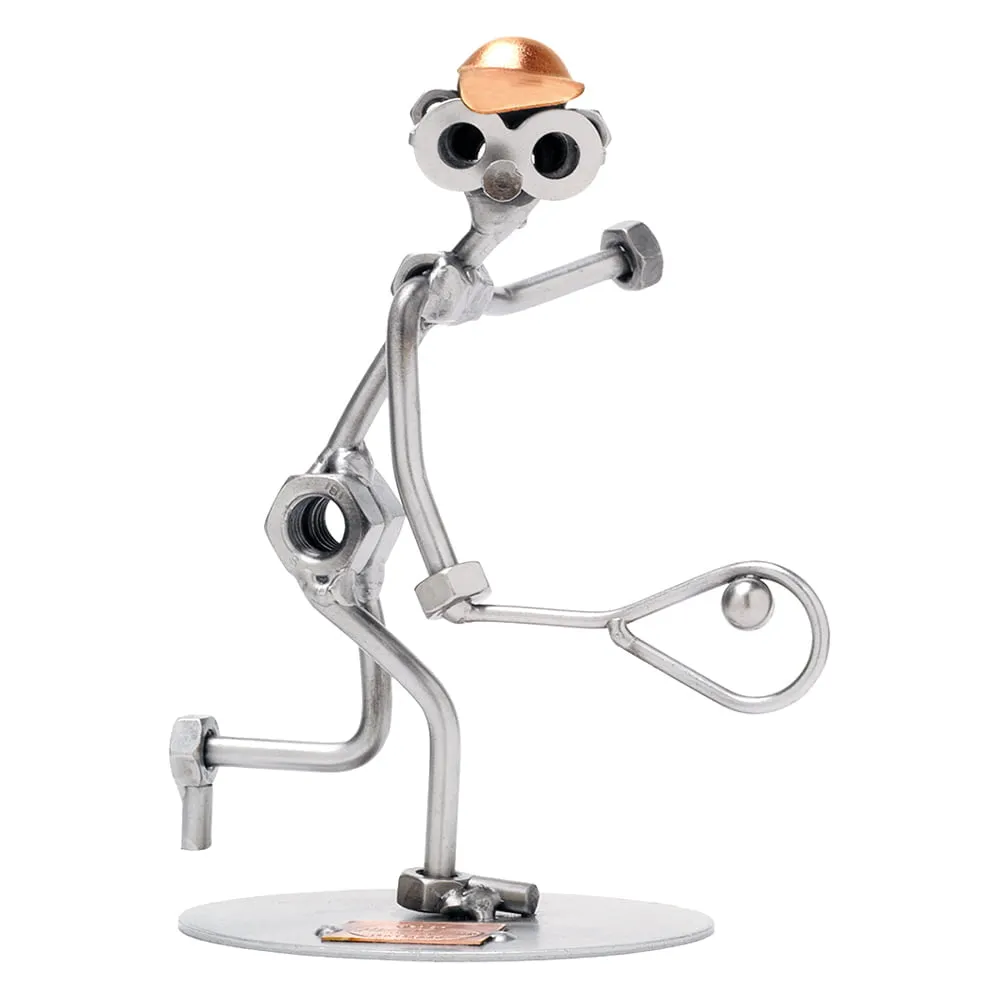 Schraubenfigur – Tennisspieler, das Original von Hinz & Kunst