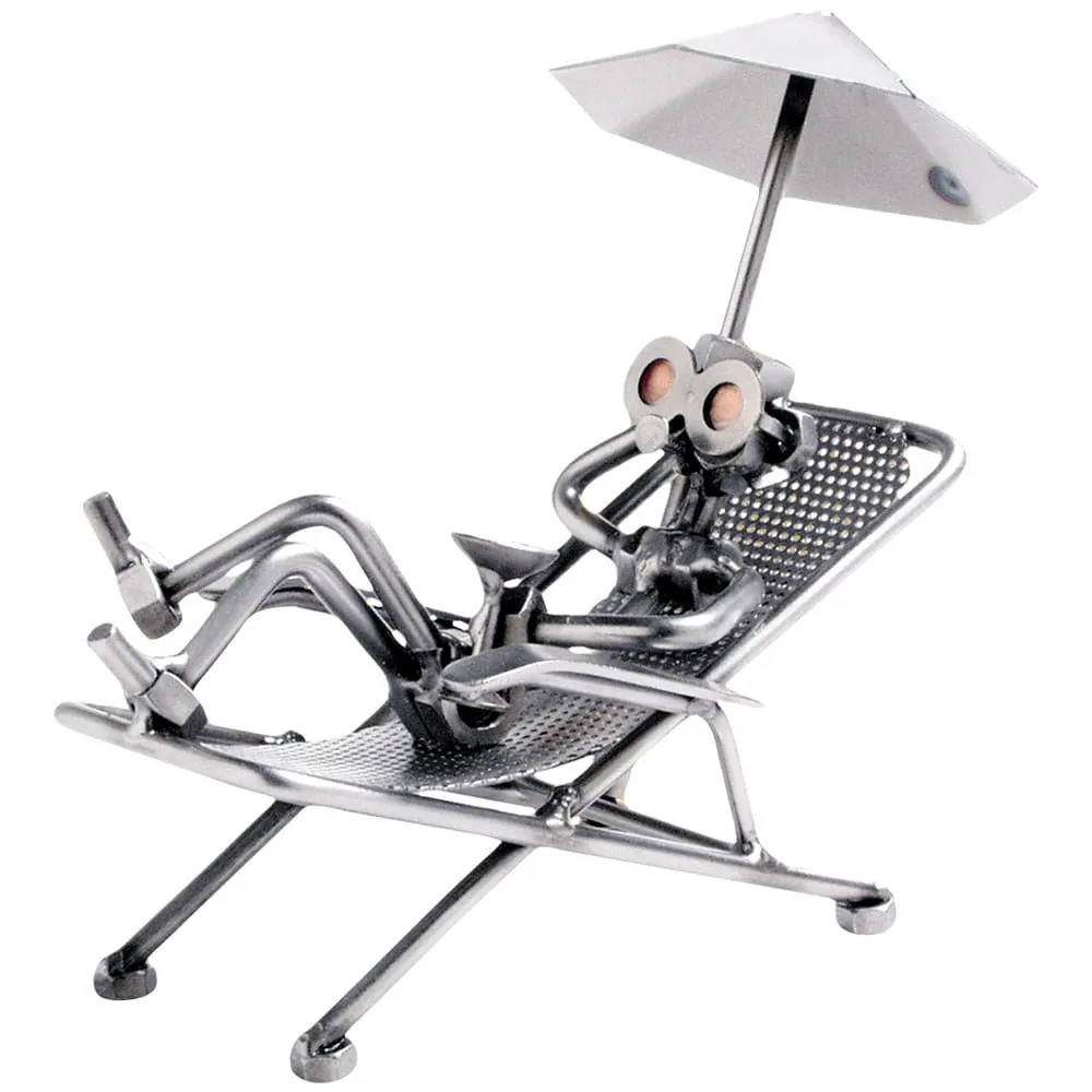 Schraubenfigur – Urlauber, das Original von Hinz & Kunst