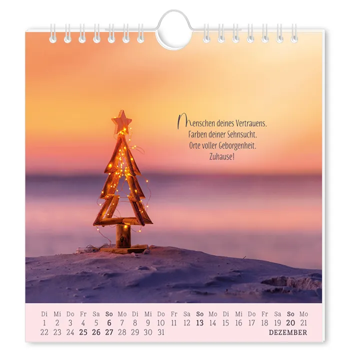 Postkartenkalender "Lebenszeichen" 2026 – Grafik Werkstatt